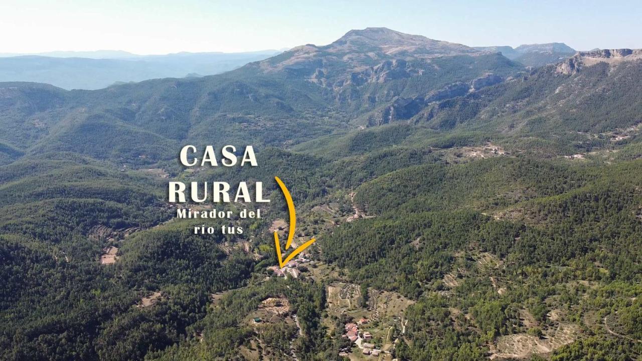 Casa Rural Mirador Del Rio Tus, En Йесте Экстерьер фото
