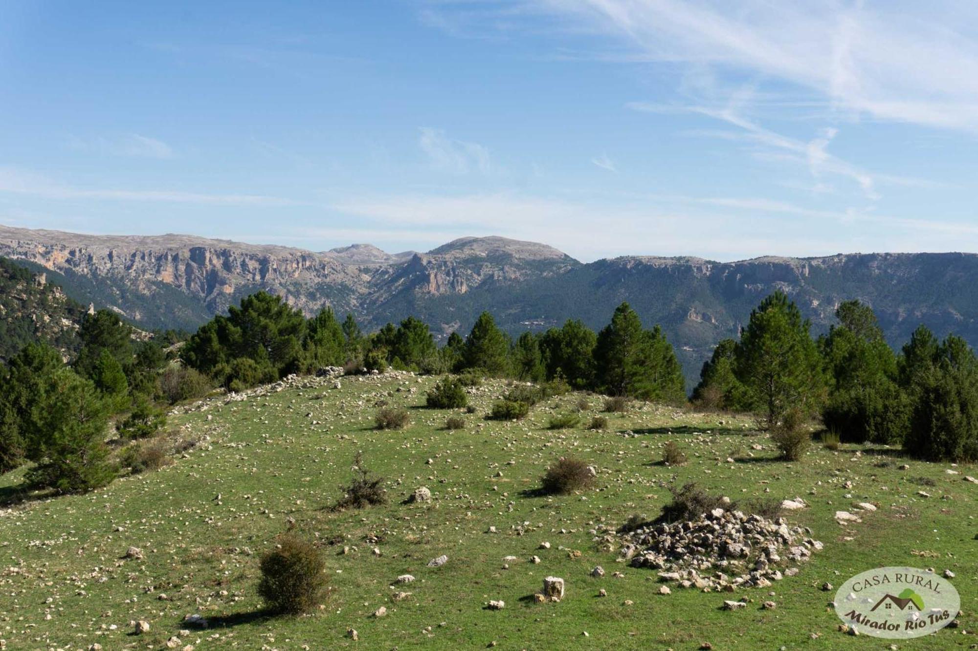 Casa Rural Mirador Del Rio Tus, En Йесте Экстерьер фото